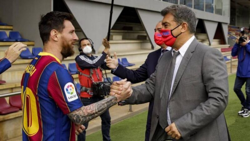 Joan Laporta: El FC Barcelona hará todo lo posible para el regreso de Lionel Messi