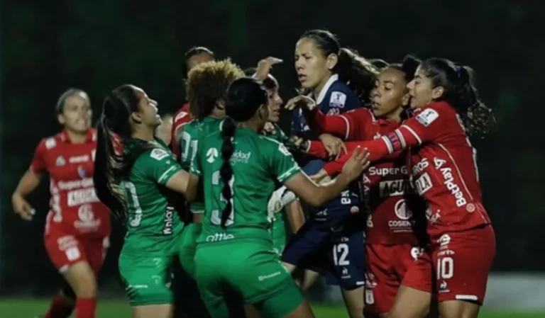 Controversia en el partido entre América y Equidad: la agresión de una jugadora