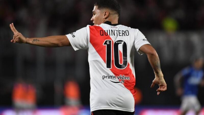 La incertidumbre sobre el regreso de Juan Fernando Quintero a River Plate
