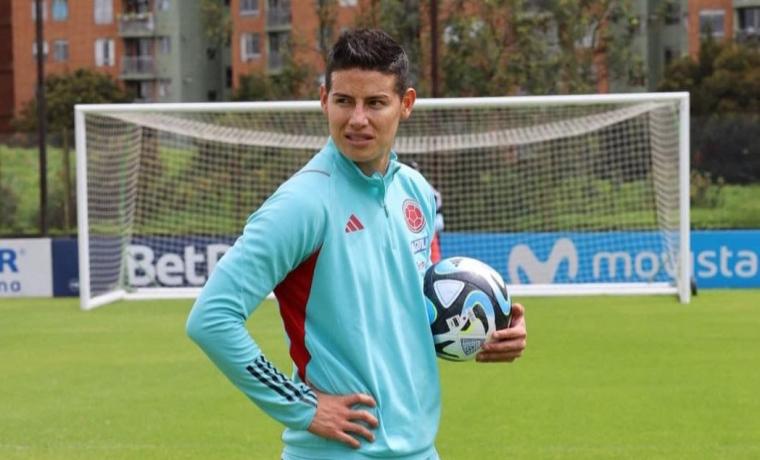 James Rodríguez confirma su ausencia en los amistosos de junio