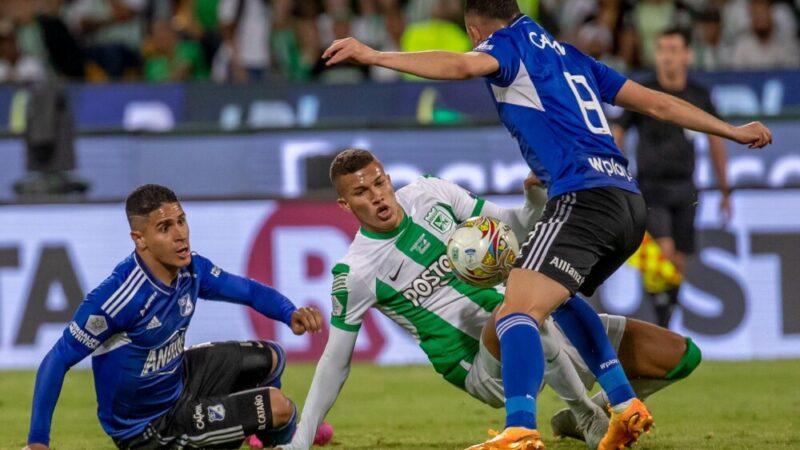 Revancha en el Atanasio Girardot: Atlético Nacional y Millonarios se enfrentarán en la final de la Copa BetPlay