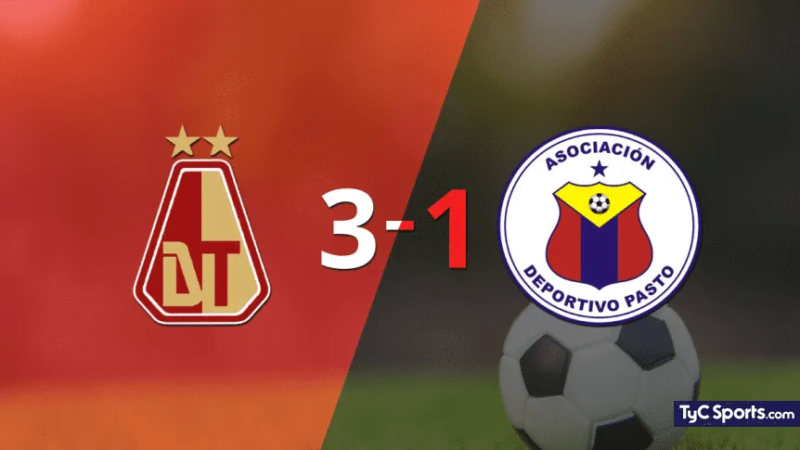 Encuentro Electrizante: Sigue en Vivo el Partido entre Pasto y Tolima con Minuto a Minuto y Todos los Goles