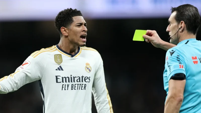 Bellingham se disculpa tras expulsión; Real Madrid apelará sanción