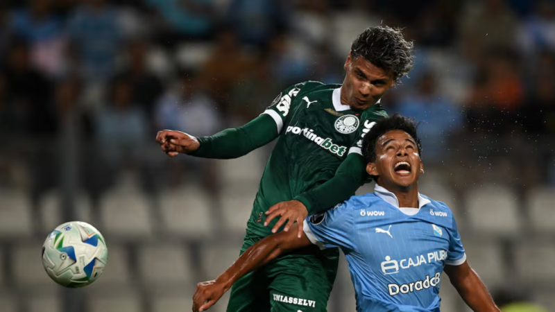 Richard Ríos responde sobre su suplencia en Libertadores