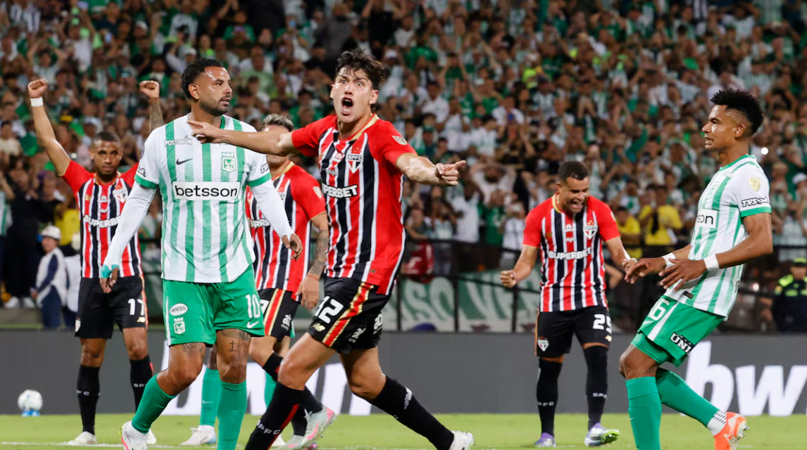 Cardona falla dos penales y Nacional empata con Sao Paulo en la Libertadores