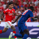 Richard Ríos fue titular en la victoria 2-0 de Benfica sobre OGC Niza