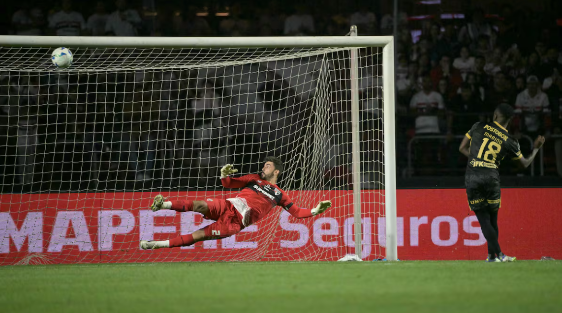 Sao Paulo elimina a Nacional en penales y avanza en la Copa Libertadores