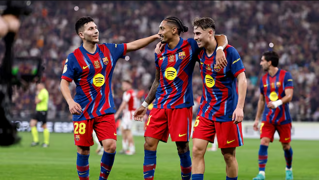 El Barça aplasta al Athletic y espera rival en la final de la Supercopa