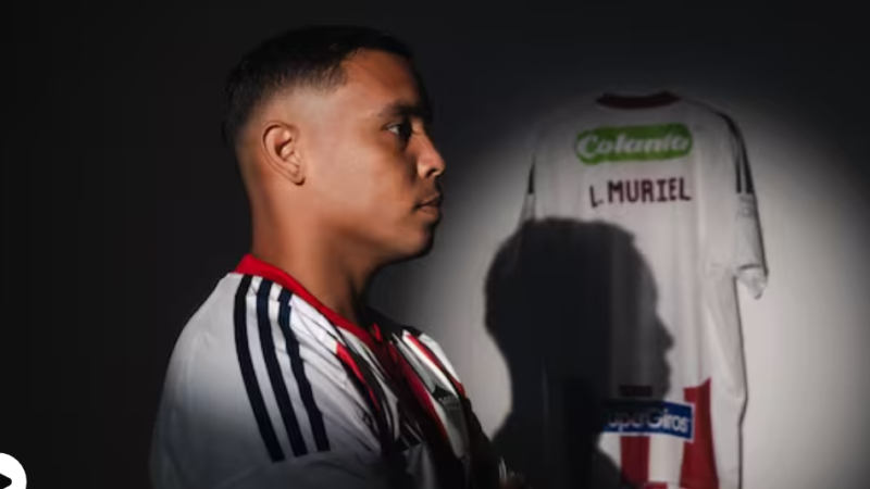 Luis Fernando Muriel, nuevo jugador de Junior de Barranquilla