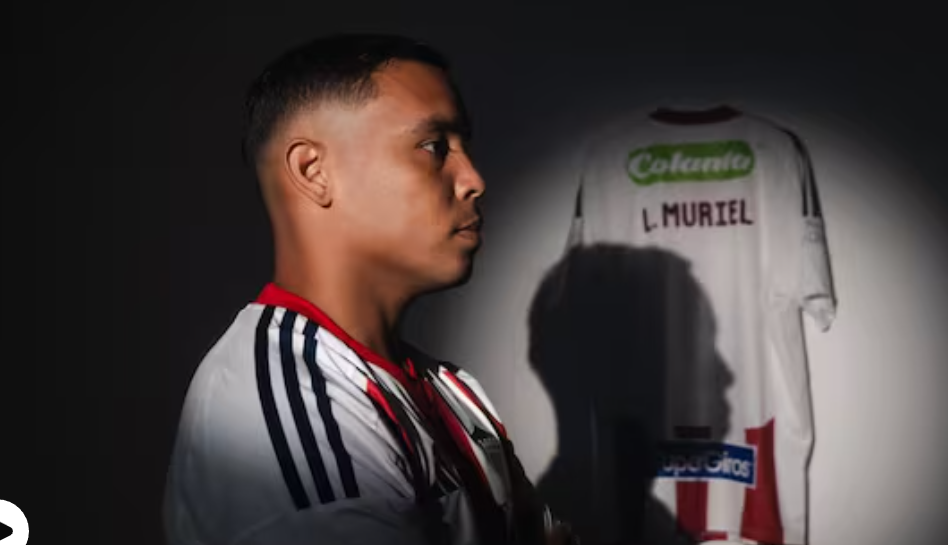 Luis Fernando Muriel, nuevo jugador de Junior de Barranquilla