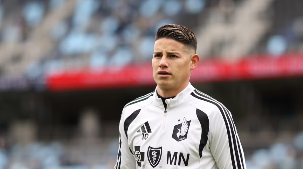 James Rodríguez entrenamientos Minnesota United