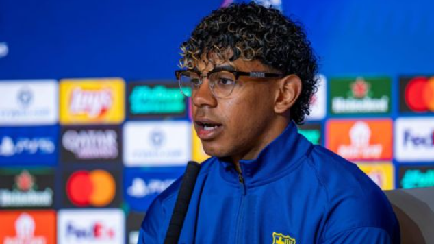 FC Barcelona vs Atlético de Madrid: Lamine Yamal pide a Diego Simeone marcaje uno contra uno | Champions League 2026