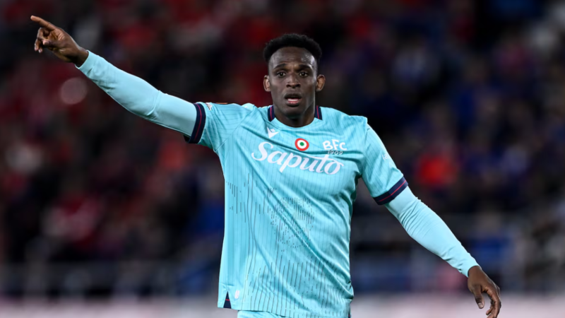 Jhon Lucumí recibe elogios en Bologna: joven promesa lo señala como referente en Italia