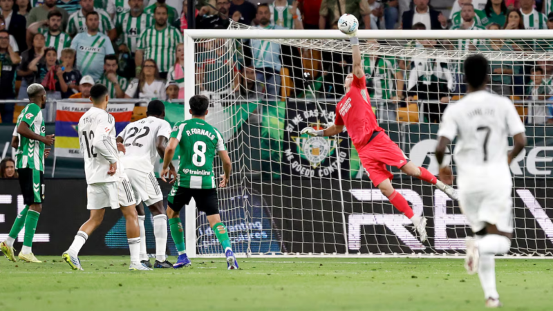 Real Madrid pierde ante Betis y queda casi sin opciones de ganar LaLiga 2026