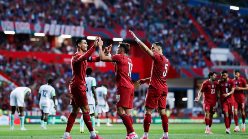 Portugal vence a Nigeria antes del Mundial 2026 y llega listo para enfrentar a Colombia