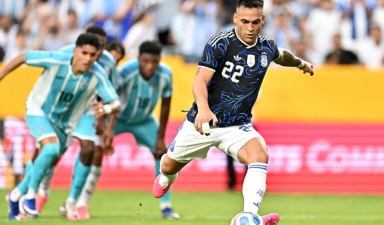 Argentina vence a Honduras 2-0 en su primer amistoso rumbo al Mundial 2026