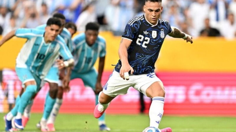 Argentina vence a Honduras 2-0 en su primer amistoso rumbo al Mundial 2026