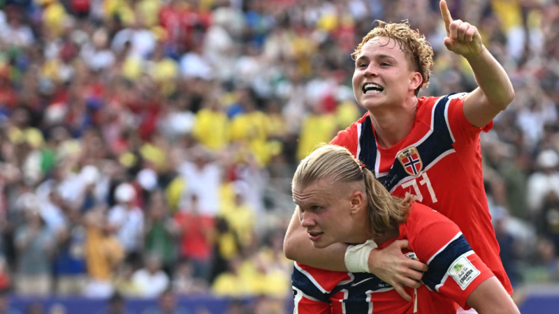 Haaland elimina a Brasil del Mundial 2026: Noruega gana 2-1 y hace historia
