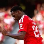Jhon Durán debutó con gol en el Benfica ante el Belenenses