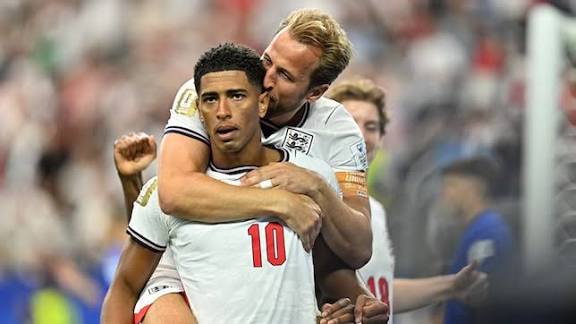 Inglaterra 2-1 Noruega: doblete de Bellingham y a semifinales